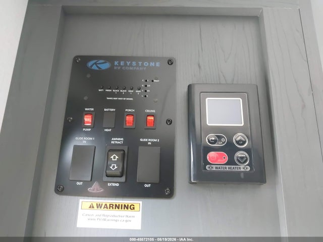 Продажа на аукционе авто 2024 Keystone Travel Trlr, vin: 4YDTBLG17RD430117, номер лота: 45572105