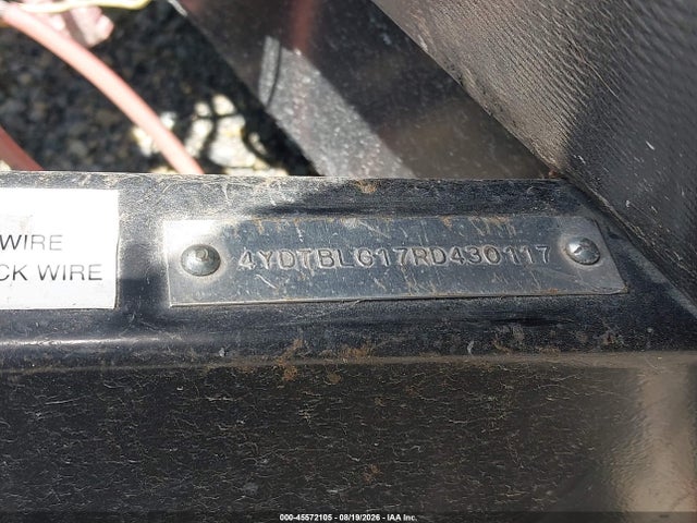 Продажа на аукционе авто 2024 Keystone Travel Trlr, vin: 4YDTBLG17RD430117, номер лота: 45572105