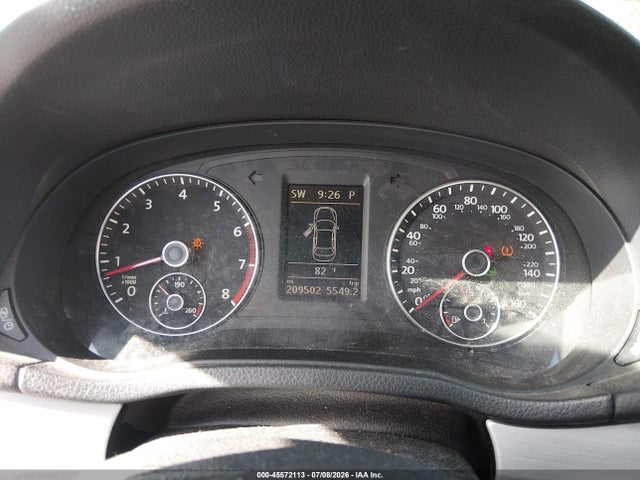 2013 Volkswagen Passat 2.5l Se მანქანა იყიდება აუქციონზე, vin: 1VWBP7A36DC127665, აუქციონის ნომერი: 45572113