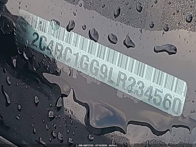 Aukcja sprzedaży 2020 Chrysler Pacifica Limited, vin: 2C4RC1GG9LR234560, numer aukcji: 45572183