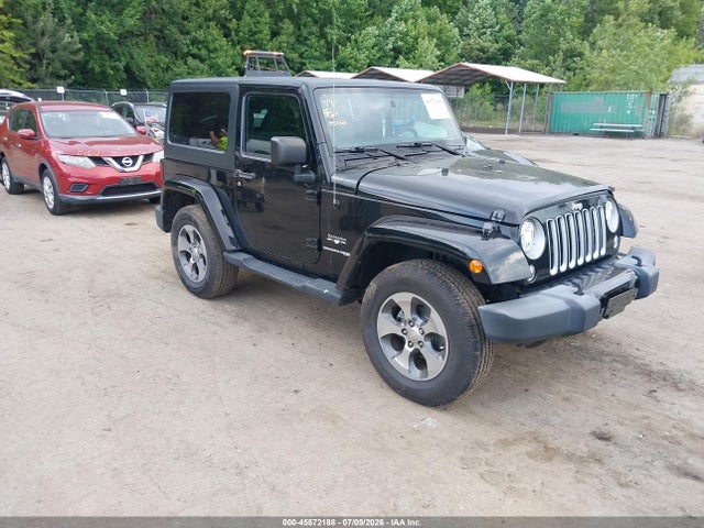 45572188 :رقم المزاد ، 1C4AJWBG4JL852415 vin ، 2018 Jeep Wrangler Jk Sahara 4x4 مزاد بيع