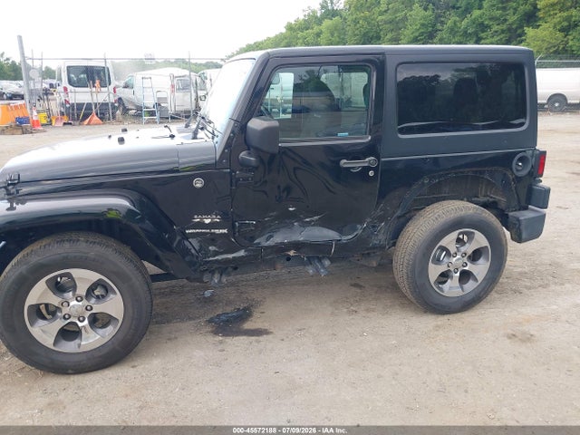 45572188 :رقم المزاد ، 1C4AJWBG4JL852415 vin ، 2018 Jeep Wrangler Jk Sahara 4x4 مزاد بيع