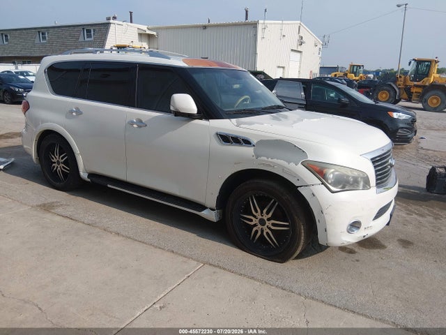 2012 Infiniti Qx56 მანქანა იყიდება აუქციონზე, vin: JN8AZ2NE7C9015190, აუქციონის ნომერი: 45572230