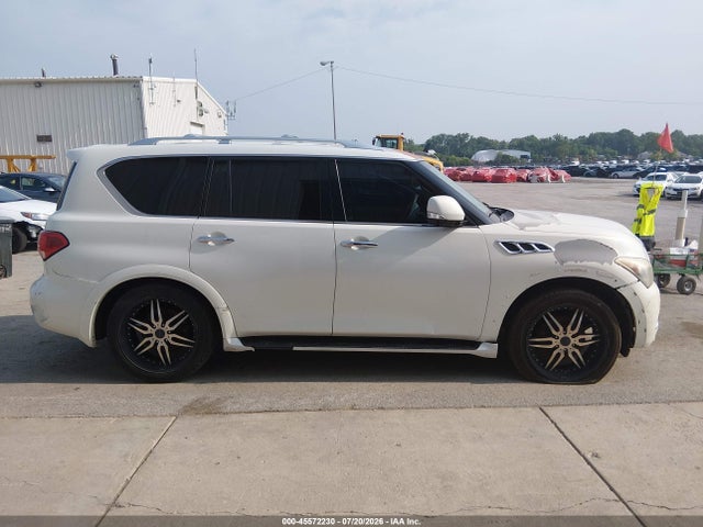 2012 Infiniti Qx56 მანქანა იყიდება აუქციონზე, vin: JN8AZ2NE7C9015190, აუქციონის ნომერი: 45572230