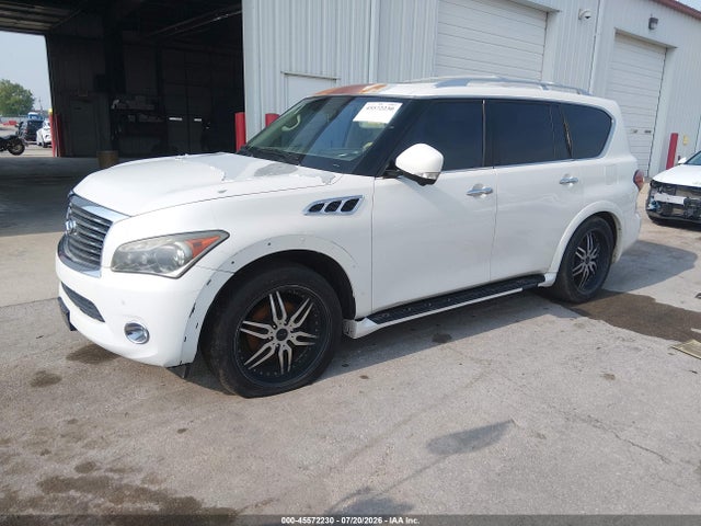 2012 Infiniti Qx56 მანქანა იყიდება აუქციონზე, vin: JN8AZ2NE7C9015190, აუქციონის ნომერი: 45572230