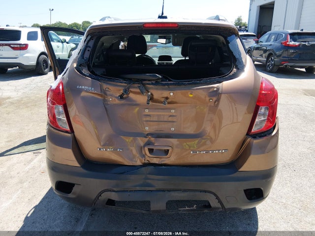 45572247 :رقم المزاد ، KL4CJASB8GB619811 vin ، 2016 Buick Encore مزاد بيع