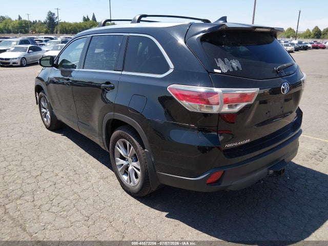 Toyota Highlander Xle V6 2015 5TDJKRFH4FS072941 Image 3