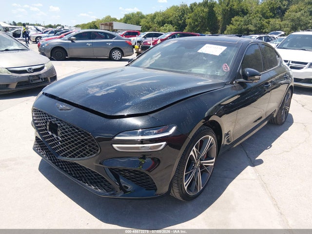 45572275 :رقم المزاد ، KMTG54SE0SU147383 vin ، 2025 Genesis G70 3.3t Awd Sport Advanced مزاد بيع