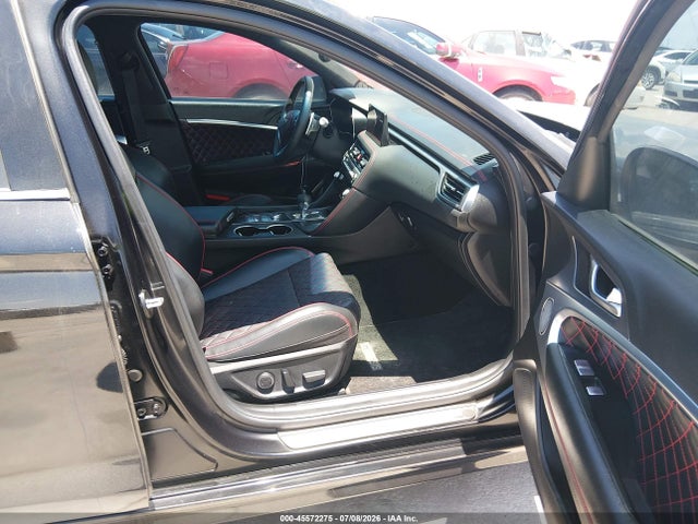 2025 Genesis G70 3.3t Awd Sport Advanced მანქანა იყიდება აუქციონზე, vin: KMTG54SE0SU147383, აუქციონის ნომერი: 45572275