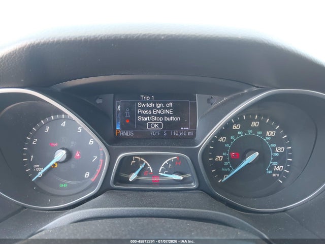2013 Ford Focus Titanium მანქანა იყიდება აუქციონზე, vin: 1FADP3J2XDL117044, აუქციონის ნომერი: 45572291