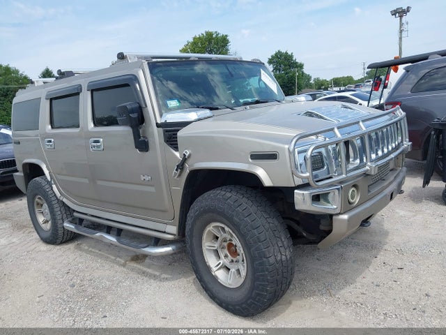 2004 Hummer H2 მანქანა იყიდება აუქციონზე, vin: 5GRGN23U94H122713, აუქციონის ნომერი: 45572317