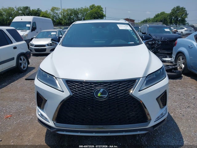 2022 Lexus Rx 350 F Sport Appearance მანქანა იყიდება აუქციონზე, vin: 2T2SZMDAXNC327961, აუქციონის ნომერი: 45572329