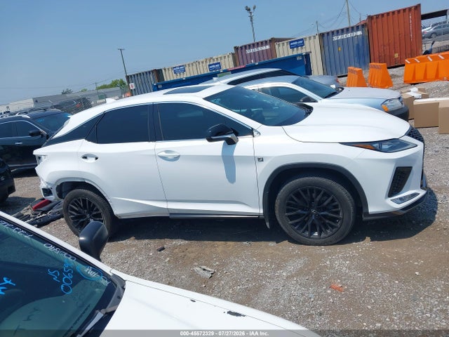 2022 Lexus Rx 350 F Sport Appearance მანქანა იყიდება აუქციონზე, vin: 2T2SZMDAXNC327961, აუქციონის ნომერი: 45572329