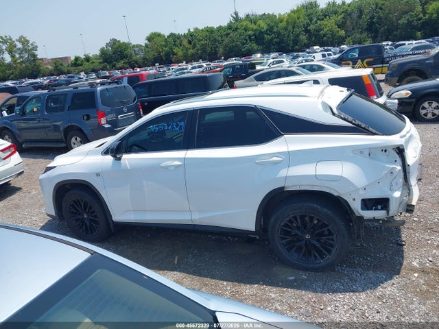 2022 Lexus Rx 350 F Sport Appearance მანქანა იყიდება აუქციონზე, vin: 2T2SZMDAXNC327961, აუქციონის ნომერი: 45572329