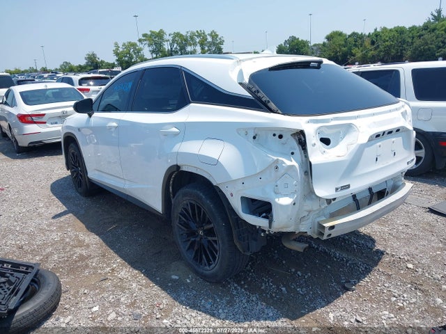 2022 Lexus Rx 350 F Sport Appearance მანქანა იყიდება აუქციონზე, vin: 2T2SZMDAXNC327961, აუქციონის ნომერი: 45572329