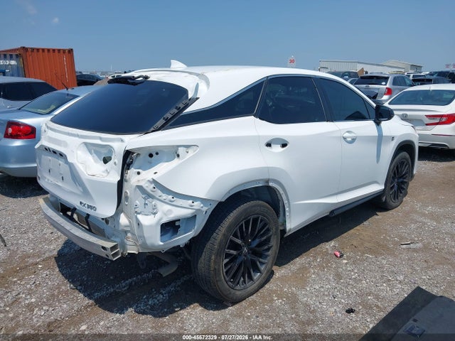 2022 Lexus Rx 350 F Sport Appearance მანქანა იყიდება აუქციონზე, vin: 2T2SZMDAXNC327961, აუქციონის ნომერი: 45572329