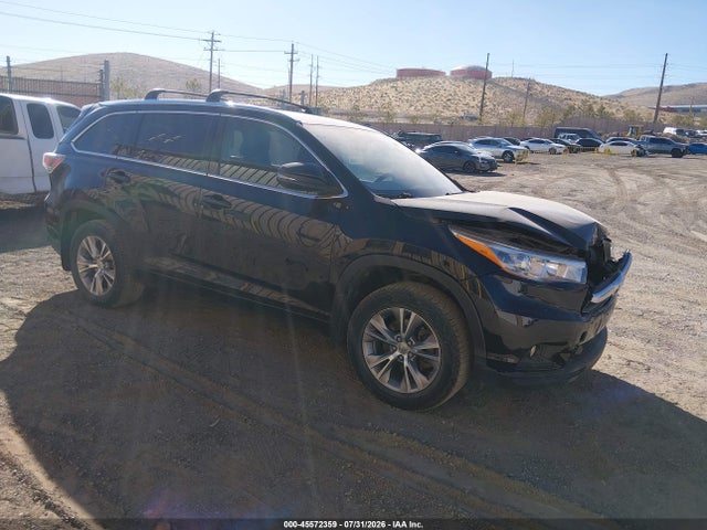 Toyota Highlander Xle V6 2015 5TDJKRFH2FS200402 головне зображення