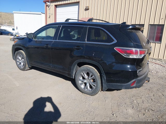 Toyota Highlander Xle V6 2015 5TDJKRFH2FS200402 Image 3