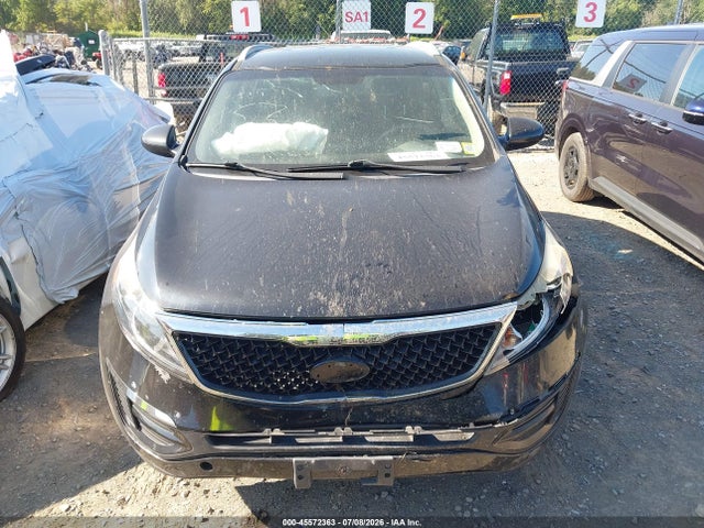 2016 Kia Sportage Lx მანქანა იყიდება აუქციონზე, vin: KNDPBCAC4G7863680, აუქციონის ნომერი: 45572363