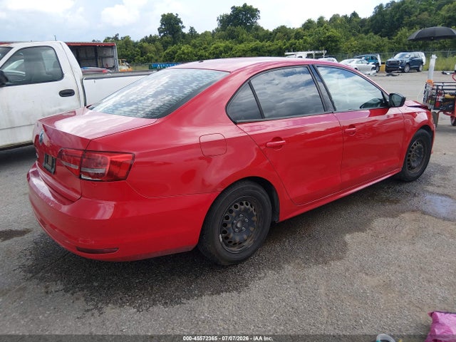2015 Volkswagen Jetta 2.0l S მანქანა იყიდება აუქციონზე, vin: 3VW2K7AJXFM402744, აუქციონის ნომერი: 45572365