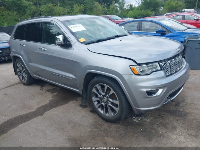 45572394 :رقم المزاد ، 1C4RJFCT9JC215230 vin ، 2018 Jeep Grand Cherokee Overland 4x4 مزاد بيع