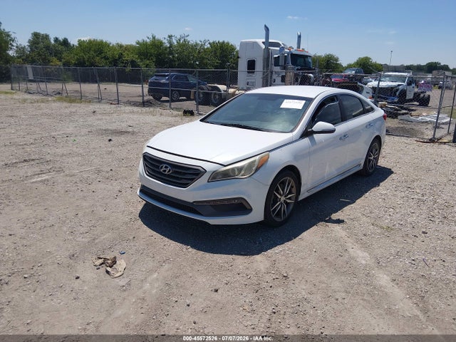 2015 Hyundai Sonata Sport 2.0t მანქანა იყიდება აუქციონზე, vin: 5NPE34AB7FH199337, აუქციონის ნომერი: 45572526