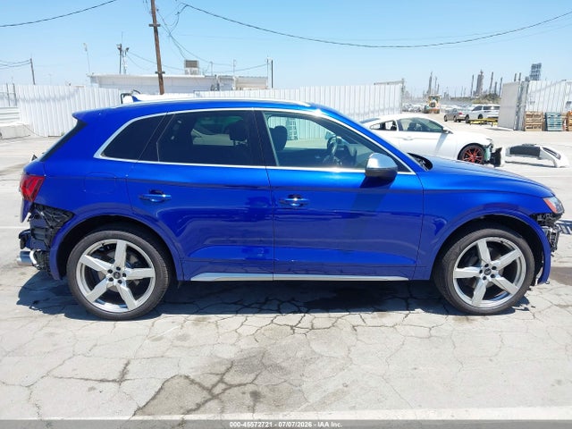 45572721 :رقم المزاد ، WA1B4AFY7N2050707 vin ، 2022 Audi Sq5 Premium Plus Tfsi Quattro Tiptronic مزاد بيع