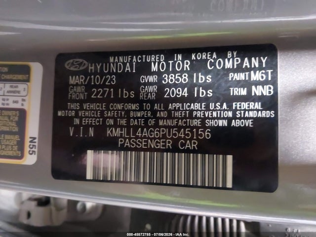 Hyundai ELANTRA SE 2023 KMHLL4AG6PU545156 Image 9