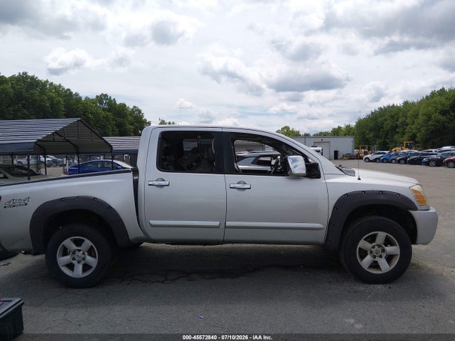 2004 Nissan Titan Le მანქანა იყიდება აუქციონზე, vin: 1N6AA07BX4N523119, აუქციონის ნომერი: 45572840