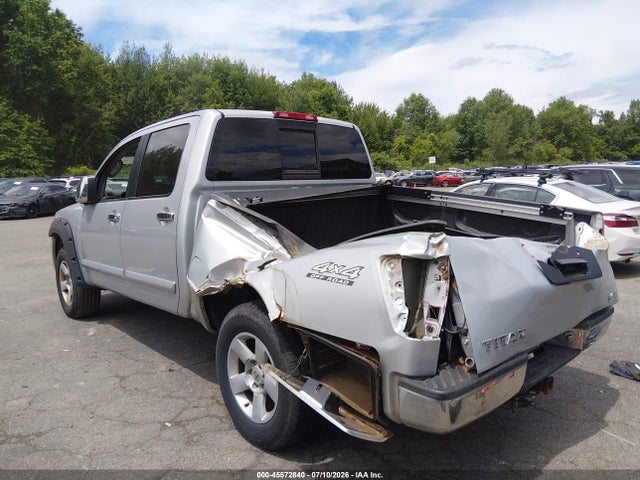 2004 Nissan Titan Le მანქანა იყიდება აუქციონზე, vin: 1N6AA07BX4N523119, აუქციონის ნომერი: 45572840