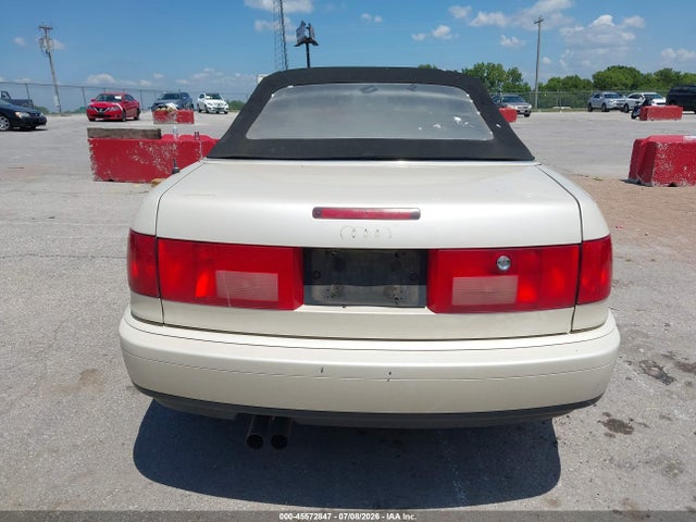 45572847 :رقم المزاد ، WAUAA88G6WK000225 vin ، 1998 Audi Cabriolet مزاد بيع