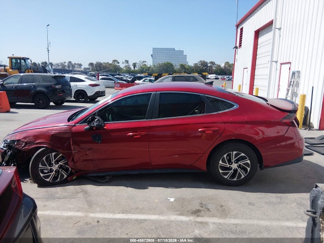 2023 Hyundai Sonata Hybrid Blue მანქანა იყიდება აუქციონზე, vin: KMHL24JJ4PA078593, აუქციონის ნომერი: 45572908