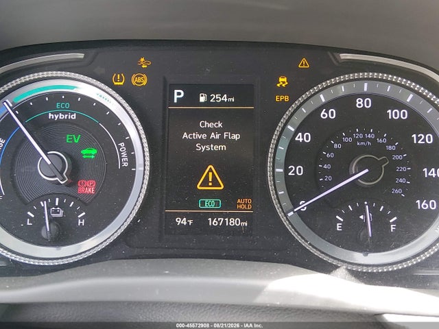 2023 Hyundai Sonata Hybrid Blue მანქანა იყიდება აუქციონზე, vin: KMHL24JJ4PA078593, აუქციონის ნომერი: 45572908
