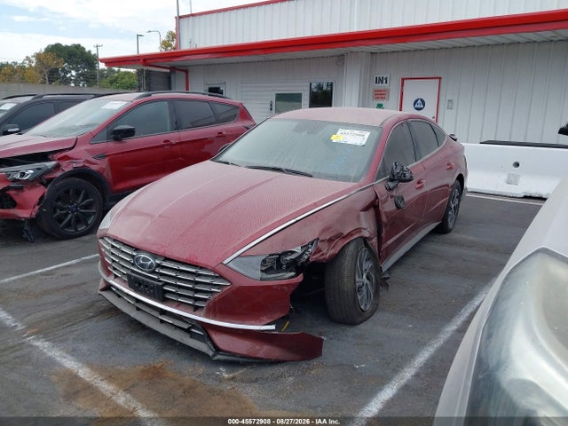 2023 Hyundai Sonata Hybrid Blue მანქანა იყიდება აუქციონზე, vin: KMHL24JJ4PA078593, აუქციონის ნომერი: 45572908