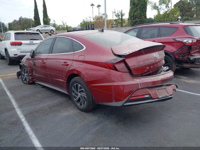 2023 Hyundai Sonata Hybrid Blue მანქანა იყიდება აუქციონზე, vin: KMHL24JJ4PA078593, აუქციონის ნომერი: 45572908