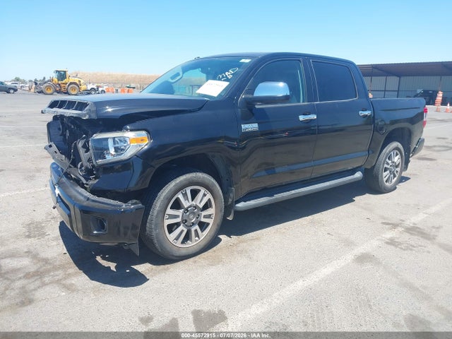 45572915 :رقم المزاد ، 5TFAY5F16JX764678 vin ، 2018 Toyota Tundra Platinum 5.7l V8 مزاد بيع