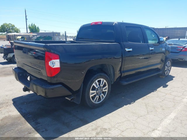 45572915 :رقم المزاد ، 5TFAY5F16JX764678 vin ، 2018 Toyota Tundra Platinum 5.7l V8 مزاد بيع