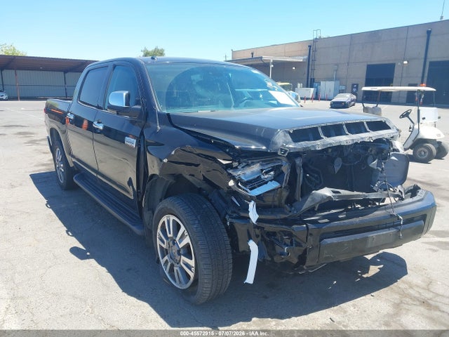 45572915 :رقم المزاد ، 5TFAY5F16JX764678 vin ، 2018 Toyota Tundra Platinum 5.7l V8 مزاد بيع