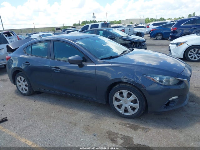 2015 Mazda Mazda3 I Sport მანქანა იყიდება აუქციონზე, vin: 3MZBM1U76FM186477, აუქციონის ნომერი: 45572963
