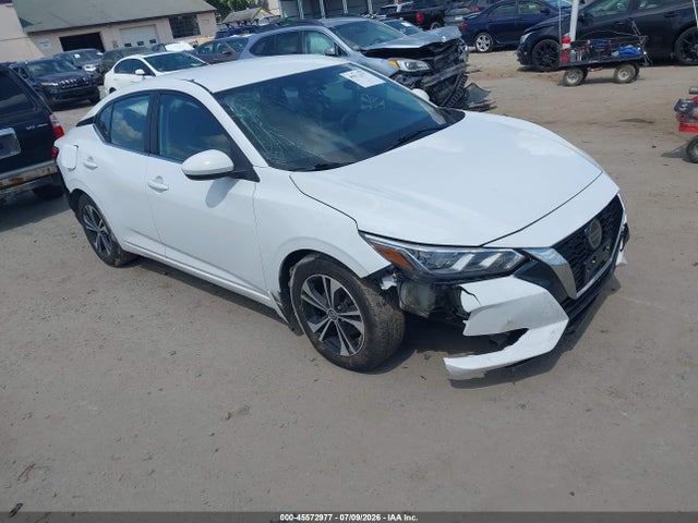 45572977 :رقم المزاد ، 3N1AB8CV5MY262504 vin ، 2021 Nissan Sentra Sv Xtronic Cvt مزاد بيع