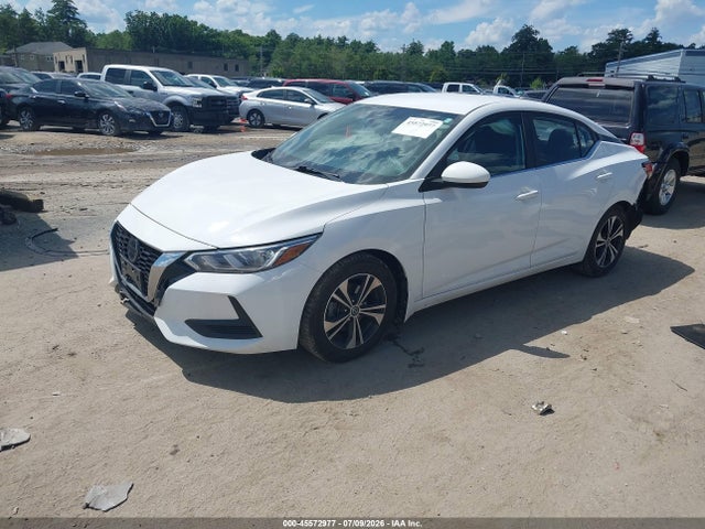 45572977 :رقم المزاد ، 3N1AB8CV5MY262504 vin ، 2021 Nissan Sentra Sv Xtronic Cvt مزاد بيع