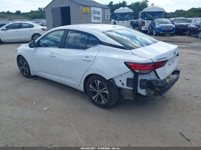 45572977 :رقم المزاد ، 3N1AB8CV5MY262504 vin ، 2021 Nissan Sentra Sv Xtronic Cvt مزاد بيع