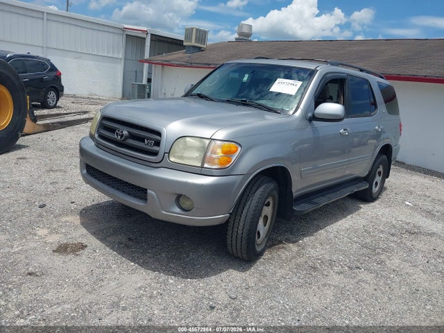 45572984 :رقم المزاد ، 5TDZT34A02S075803 vin ، 2002 Toyota Sequoia Sr5 V8 مزاد بيع