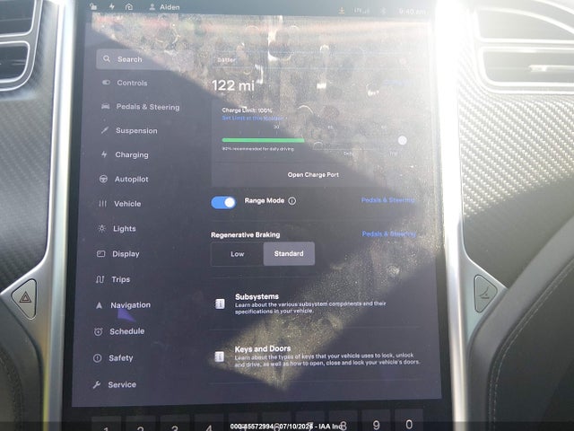 Tesla Model S 100d/60d/75d/90d/p100d 2017 5YJSA1E4XHF199045 Image 17