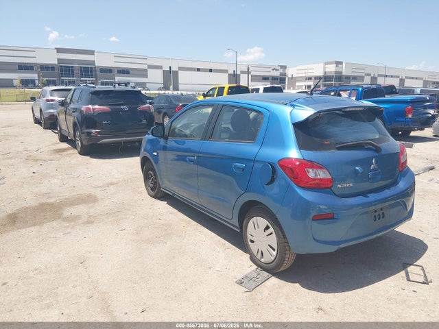 45573008 :رقم المزاد ، ML32A3HJ7LH003183 vin ، 2020 Mitsubishi Mirage Es مزاد بيع