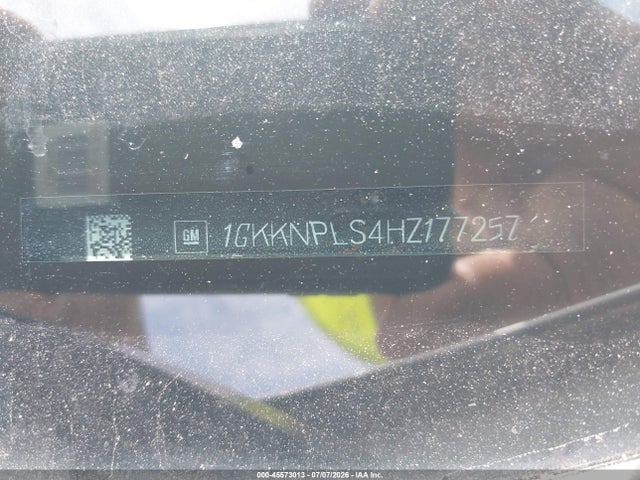 45573013 :رقم المزاد ، 1GKKNPLS4HZ177257 vin ، 2017 Gmc Acadia Denali مزاد بيع
