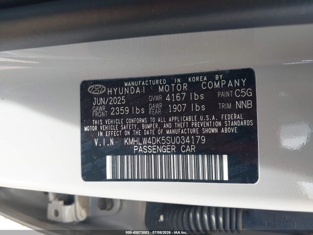 Продажа на аукционе авто 2025 Hyundai Elantra N, vin: KMHLW4DK5SU034179, номер лота: 45573083