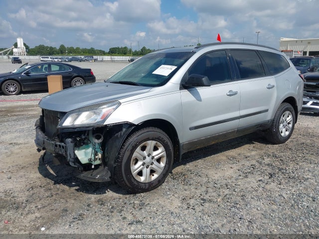 45573138 :رقم المزاد ، 1GNKRFKD8FJ122407 vin ، 2015 Chevrolet Traverse Ls مزاد بيع