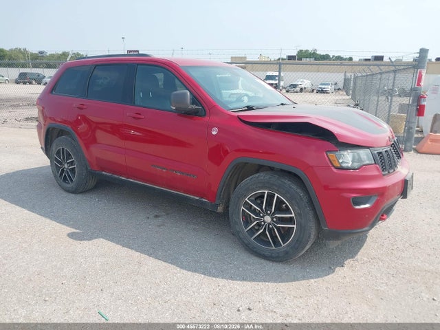 2018 Jeep Grand Cherokee Trailhawk 4x4 მანქანა იყიდება აუქციონზე, vin: 1C4RJFLG7JC199371, აუქციონის ნომერი: 45573222