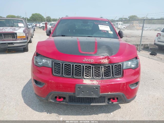2018 Jeep Grand Cherokee Trailhawk 4x4 მანქანა იყიდება აუქციონზე, vin: 1C4RJFLG7JC199371, აუქციონის ნომერი: 45573222